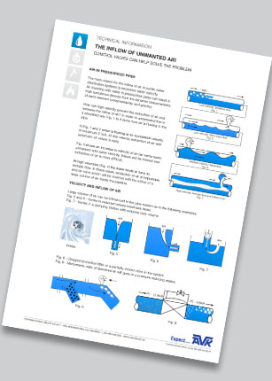 Technical information - inflow of unwanted air