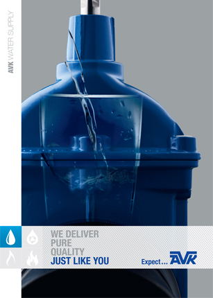 Brochure about water supply from AVK